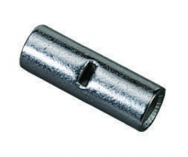 IDEAL Industries 83-9041 Non-Insulated Butt Splice, 6 AWG, 20 packs-