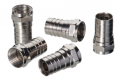 IDEAL Industries 85-036 RG-59 F Hex Crimp Connector, 10-pack-