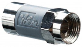 IDEAL Industries 85-068 TLC RG-6 F Tool-less Compression Connectors, 10-pack-