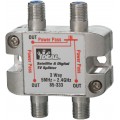 IDEAL Industries 85-333 3-Way Satellite and Digital TV Splitter, 2.4 GHz-