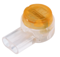 IDEAL Industries 86-955 IDC Jellybean Connectors UY2 2-Wire, yellow, 100-pack-