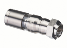 IDEAL Industries 89-211 InSITE RTQ RG-11 F Compression Connector, 10-pack-