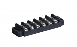 IDEAL Industries 89-406 Terminal Strip, 6-pole, 22 to 12 AWG-