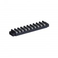 IDEAL Industries 89-410 Terminal Block, 10-Pole, 22 to 12 AWG-