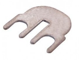 IDEAL Industries 89-430 Terminal Strip Jumpers for the 89-400 series, flat slip-on, 100-pack-