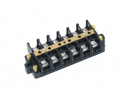 IDEAL Industries 89-507 Terminal Shorting Strip, 6-pole, 22 to 6 AWG-