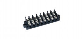 IDEAL Industries 89-508 Terminal Strip, 8-pole, 22 to 6 AWG-
