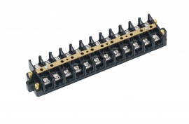 IDEAL Industries 89-513 Terminal Shorting Strip, 12-pole, 22 to 6 AWG-