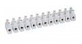 IDEAL Industries 89-608 Barrier Strip, 12-circuit, 20A/600V CSA-