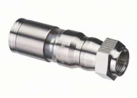 IDEAL Industries 92-212 InSITE RG-11 Plenum F Compression Connectors, 10-pack-