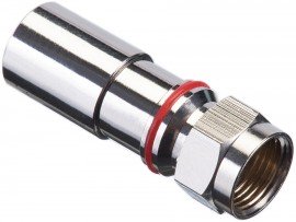 IDEAL Industries 92-610 RTQ&amp;trade; RG-59 F Compression Connector, 50-packs-