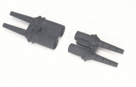 IDEAL Industries D65U Breakaway Streetlight Connector, crimp, dual in-line fused, 12 to 6 AWG Cu-