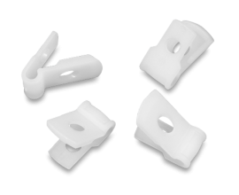 IDEAL Industries IT125CCL-C Cable Clamps, 1/8 x 3/8", natural, 100-pack-