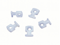 IDEAL Industries IT1LPMB-C Screw Mounting Bases, low profile, natural, #8 screw, 100-pack-