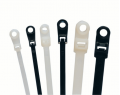 IDEAL Industries IT3SMH-C 11&amp;quot; Cable Tie with Mounting Head, 50 lbs, natural, 100-bag-