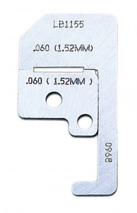 IDEAL Industries LB-1155 Stripmaster Flat Blade Set, 0.060 gap, 18 awg-