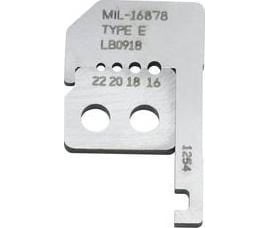IDEAL Industries LB-918 Die-Type Blade Set for the Custom Stripmaster® Lite wire stripper, 16 to 22 AWG-