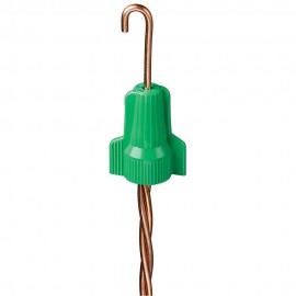 IDEAL Industries WGR-1 WingTwist<small><sup>&amp;reg;</sup></small> WGR Grounding Connector, green, 50-box-