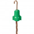 IDEAL Industries WGR-1 WingTwist<small><sup>&amp;reg;</sup></small> WGR Grounding Connector, green, 50-box-