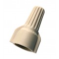 IDEAL Industries WT41-1 WingTwist<small><sup>&amp;reg;</sup></small> WT41 Wire Connector, tan, 100-box-