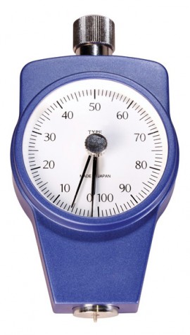 IMADA E2P-A Handheld Durometer with Peak Needle, Shore A, Normal Rubber-