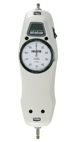 IMADA FB-10KG Push/Pull Mechanical Force Gauge, 10 kgf (100 gf)-