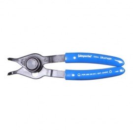 Imperial IR-47 Standard Retaining Ring Convertible Pliers with 0.047" tip diameter and 0&amp;deg; tip angle-