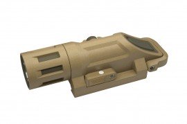 Inforce WML-S-WIR  Weapon Mounted Light White VIsible/IR &amp; Strobe - Sand-