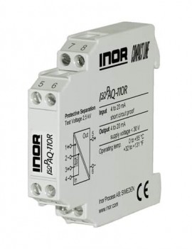 INOR IsoPAQ-110R Transmitter Repeater for Powering and Isolation of 2-wire Transmitters-