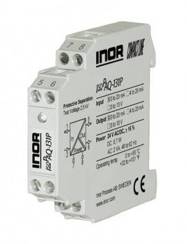 INOR IsoPAQ-131P Isolation Transmitter for unipolar mA/V signals with fixed ranges-