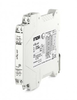 INOR IsoPAQ-40P High-Performance Isolation Transmitter for unipolar mA/V signals with calibrated range selection-