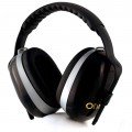 Jackson Safety 20771 H70 Onyx Earmuffs, 23 dB NRR, Headband-