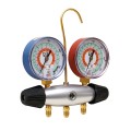 JB Industries 24225 Zeppelin 2-Valve Aluminum Charging Manifold-