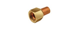 JB Industries A32701 Swivel Female Flare with solder adapter, 3/8 x 3/8&amp;quot;, 4 pack-