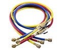 JB Industries CCLV-60 KOBRA Gasket Seal Refrigerant Ball Valve Hose Set with whip ends, 60&amp;quot;, &amp;frac14;&amp;quot; x &amp;frac14;&amp;quot;-