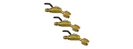 JB Industries MBV4-03 Hose Replacement Compact Mini Ball Valve, 1/4&amp;quot;, 3 pack-