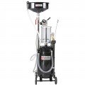 JohnDow JDI-20COMBO-B Combination Fluid Evacuator and Oil Drain with transparent bowl, 20-gallon-