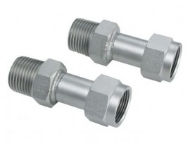 Julabo 8891606 Threaded Adapters, M16 x 1 M x 0.375" F, 2-pack-