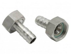 Julabo 8890042 Female to Barbed Fitting Adapters, 0.75&quot;, 2-pack-