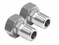 Julabo 8890047 Female to Male Adapters, 0.75", 2-pack-