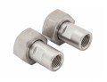Julabo 8890053 Female to Female Adapters, M24 x 1.5 to NPT 0.25", 2-pack-