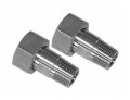 Julabo 8890059 Female to Male Adapters, M24 x 1.5 to 0.375" NPT, 2-pack-