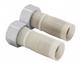 Julabo 8890060 Female to Male Adapters, M24 x 1.5 to 0.5" NPT, 2-pack-