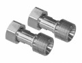 Julabo 8890061 Female to Male Adapters, M24 x 1.5 to 0.75" NPT, 2-pack-