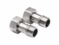 Julabo 8890083 Female to Male Adapters, M30 x 1.5 to 0.75" NPT, 2-pack-