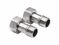 Julabo 8890083 Female to Male Adapters, M30 x 1.5 to 0.75" NPT, 2-pack-