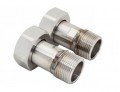 Julabo 8890100 Female to Male Adapters, M38 x 1.5 to 1" NPT, 2-pack-