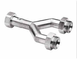 Julabo 8890144 Twin Distributing Adapter, M38 x 1.5, female to male-