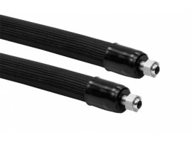 Julabo 8930262 Metal Tubing, 59", 2 M24 x 1.5 fittings-
