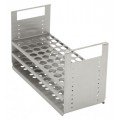 Julabo 8970344 Stainless-Steel Test Tube Rack, 50 tubes, 0.59 to 0.67"-